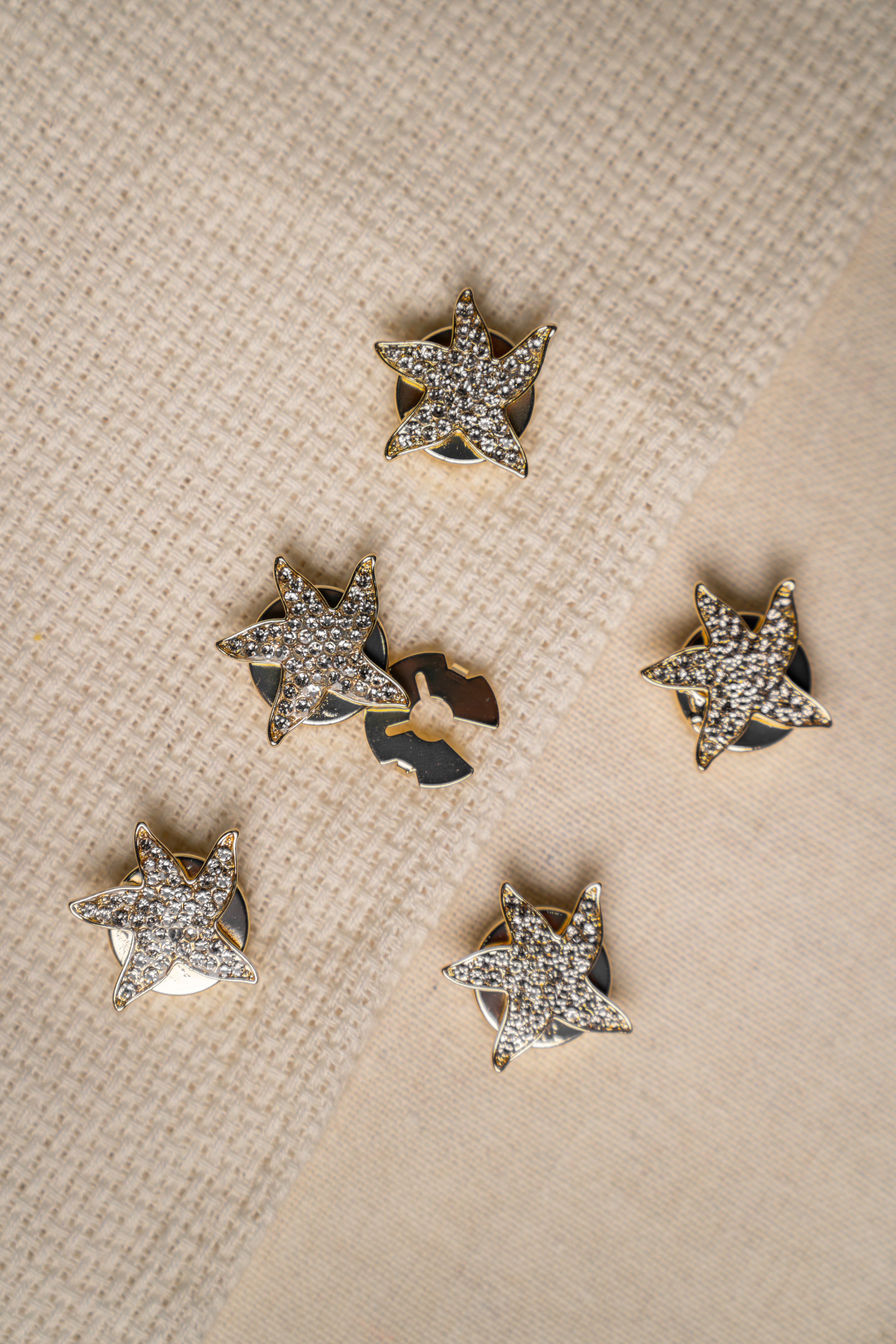 Starfish – Shirt Button Covers for a Coastal Statement Look