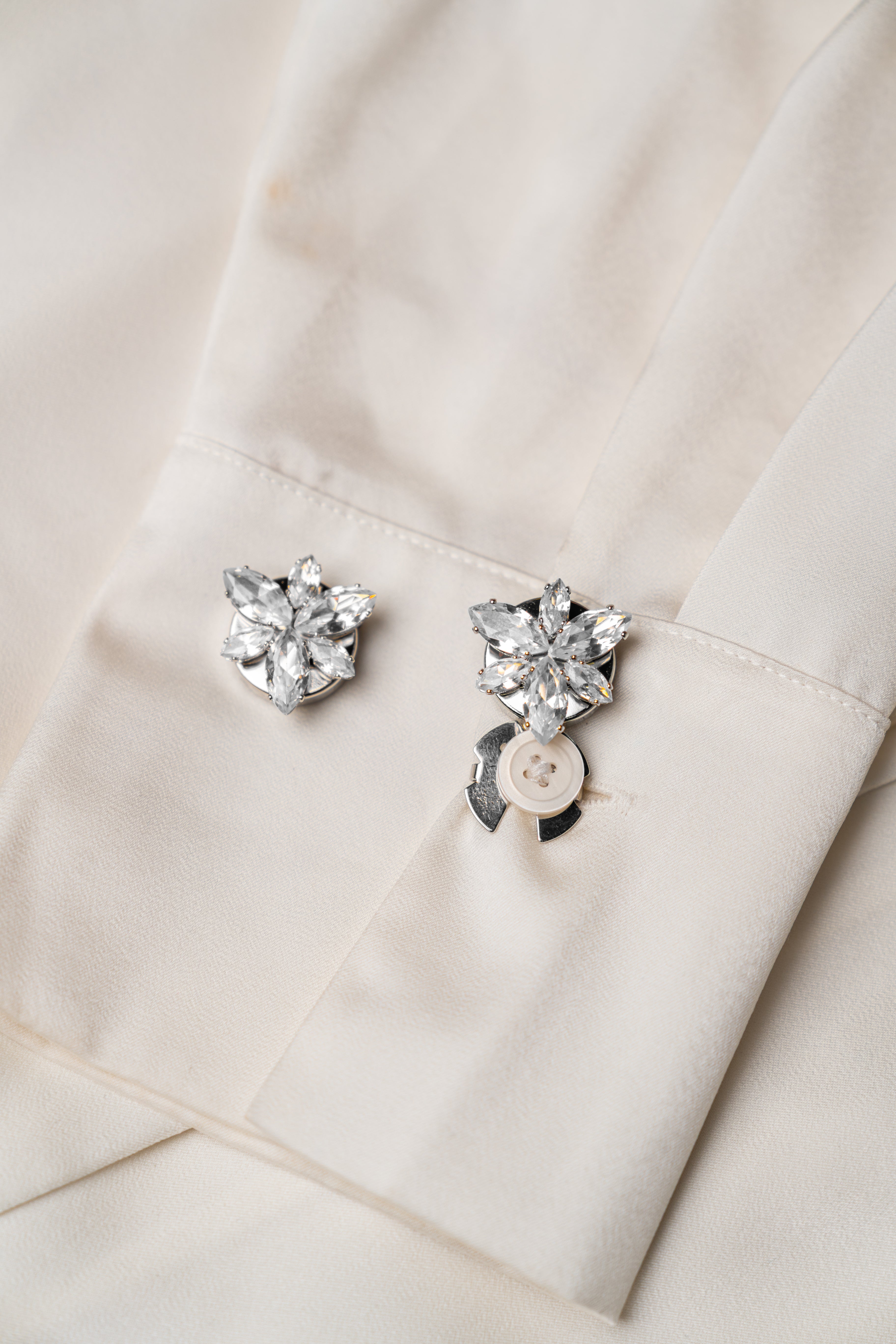 Glimmers – Button Covers for a Subtle Statement Look