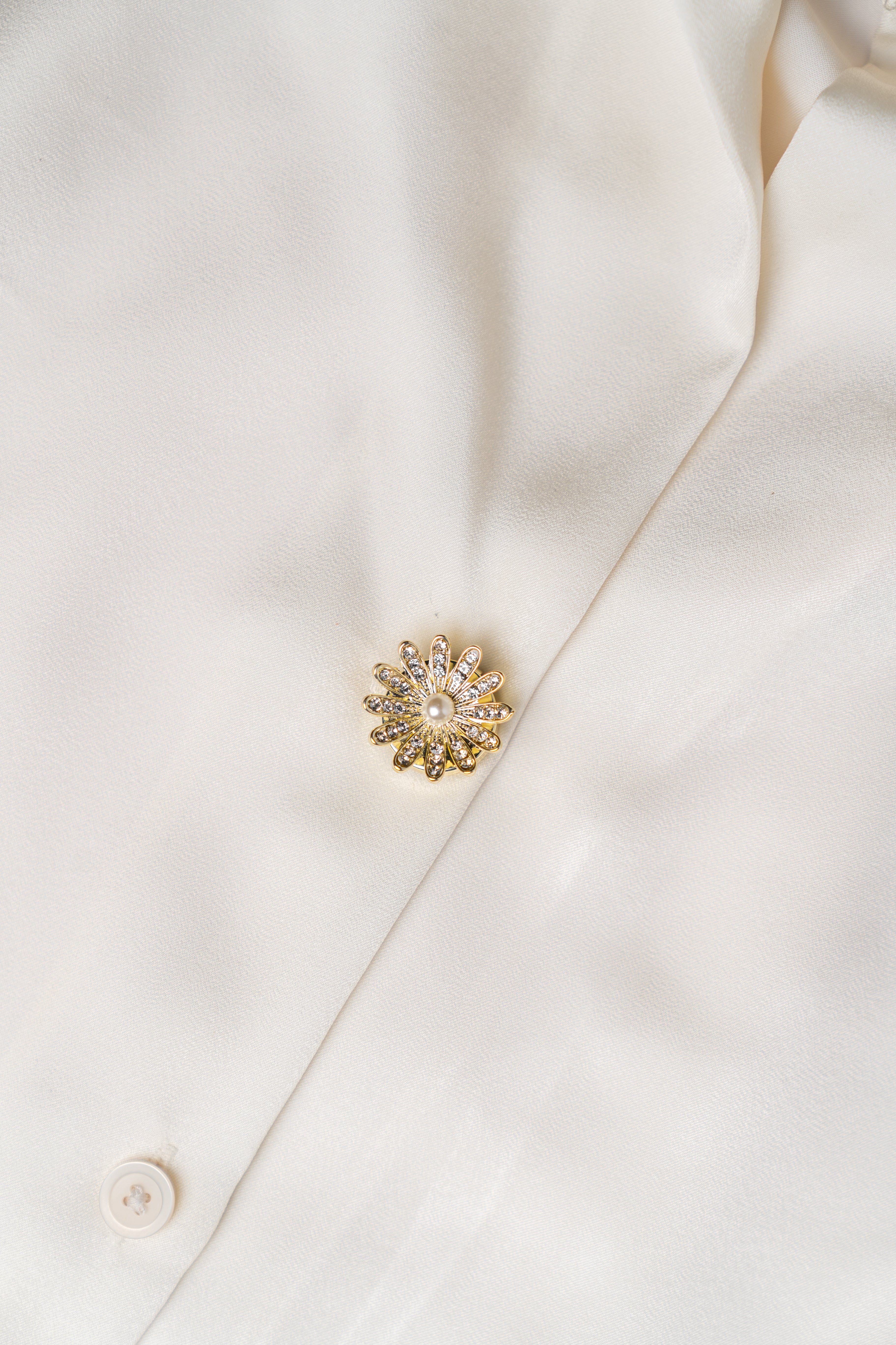 Pearl Blossom – Button Covers for Timeless Elegance