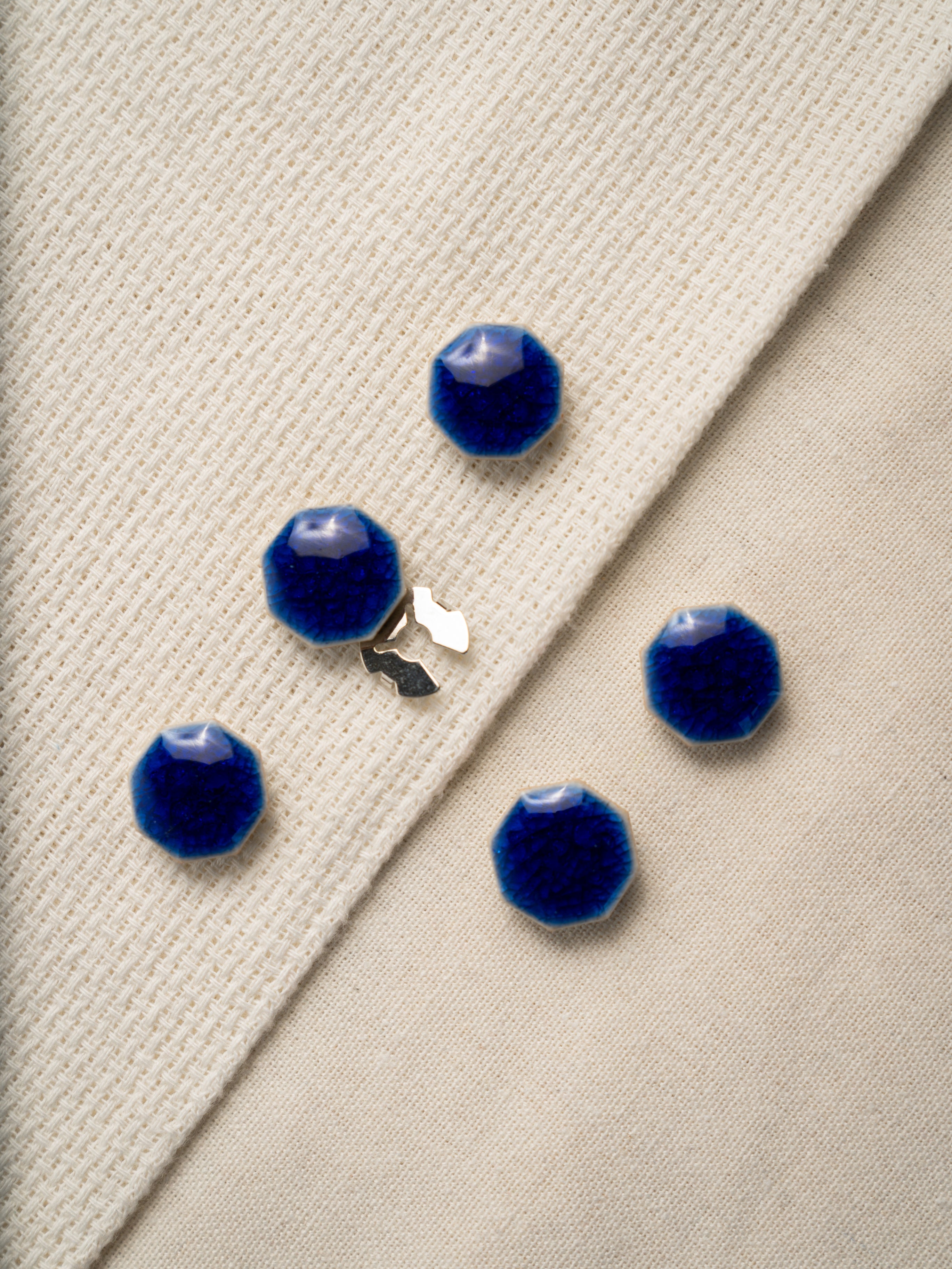 Octad – Button Covers for Bold Geometric Styling