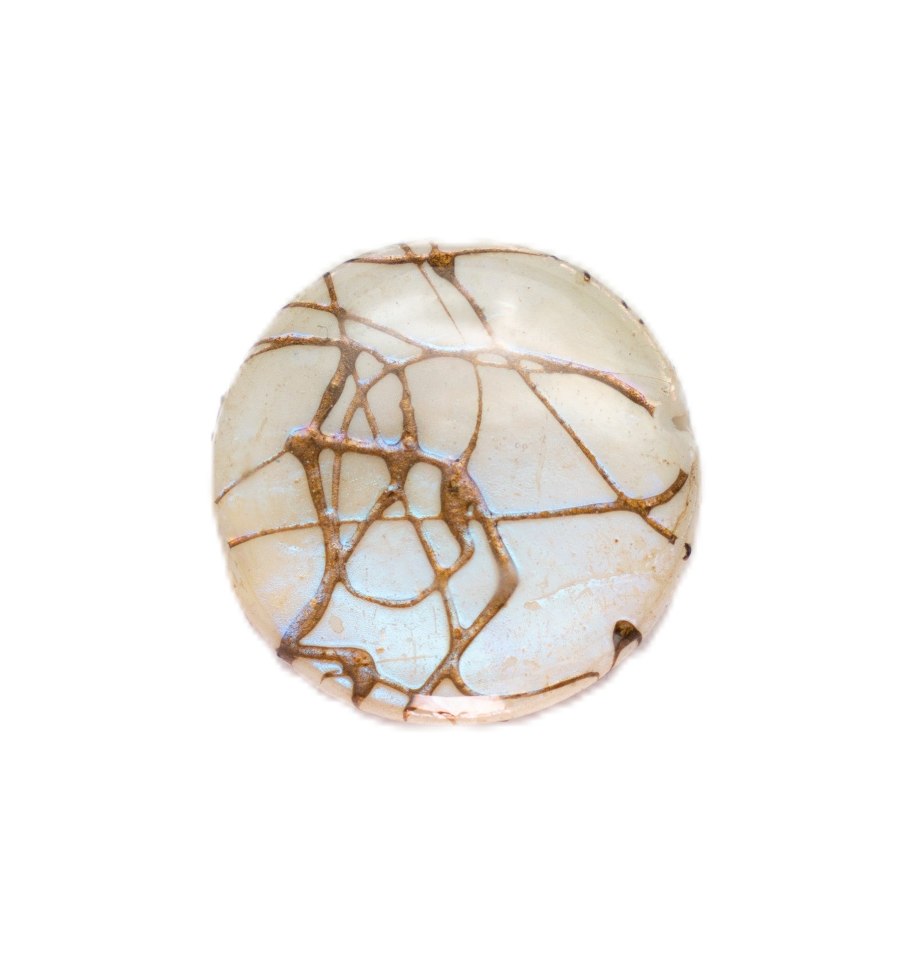 Golden Accent– Button Covers with a Golden Accent for a Refined Look
