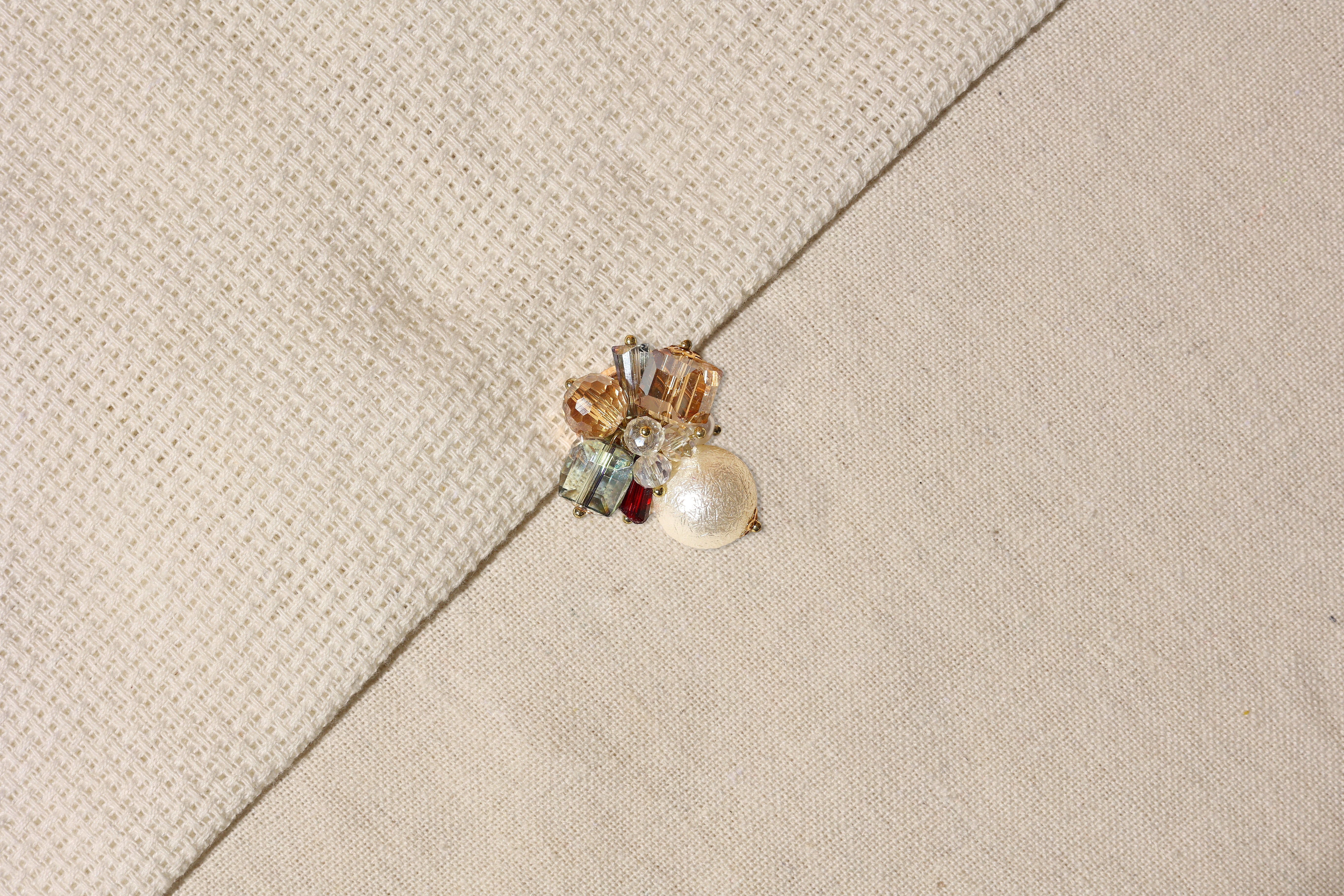 Pearl Cluster- Radiant Pearl Cluster Exuding Premium Sophistication