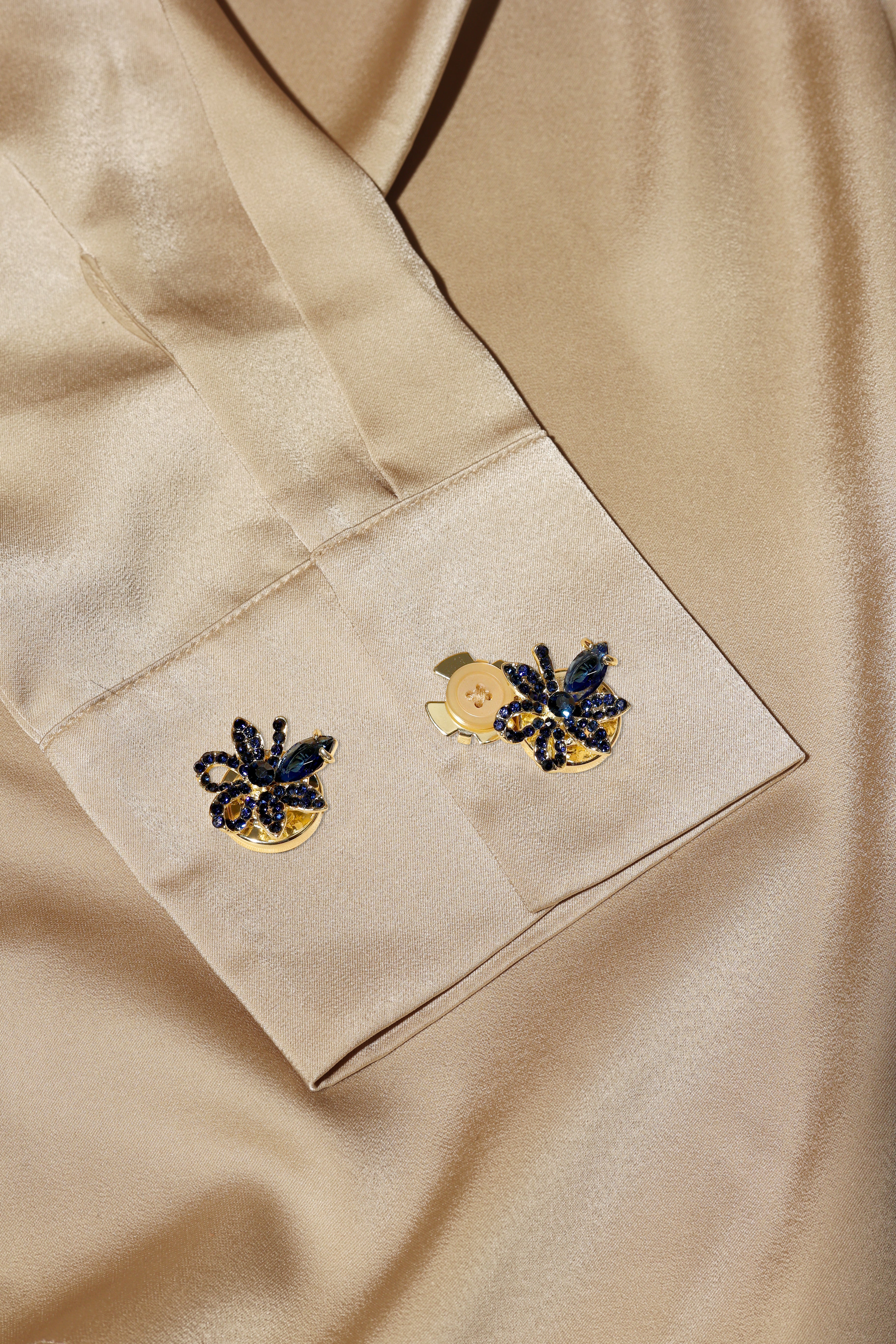 Adora- Gem Blossom Accents for a Radiant Finish