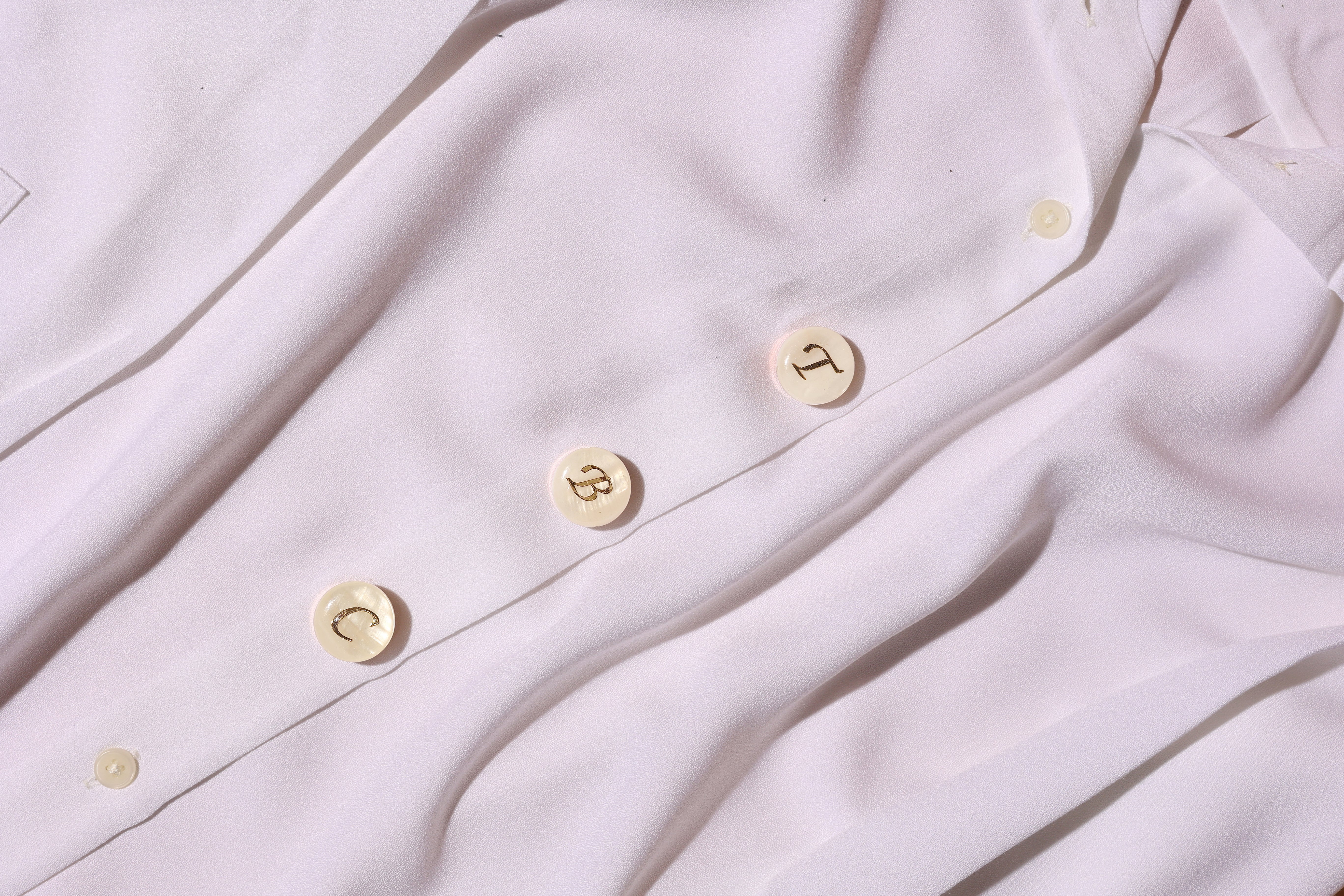 Initials – Personalized Monogram Button Covers for a Custom Statement