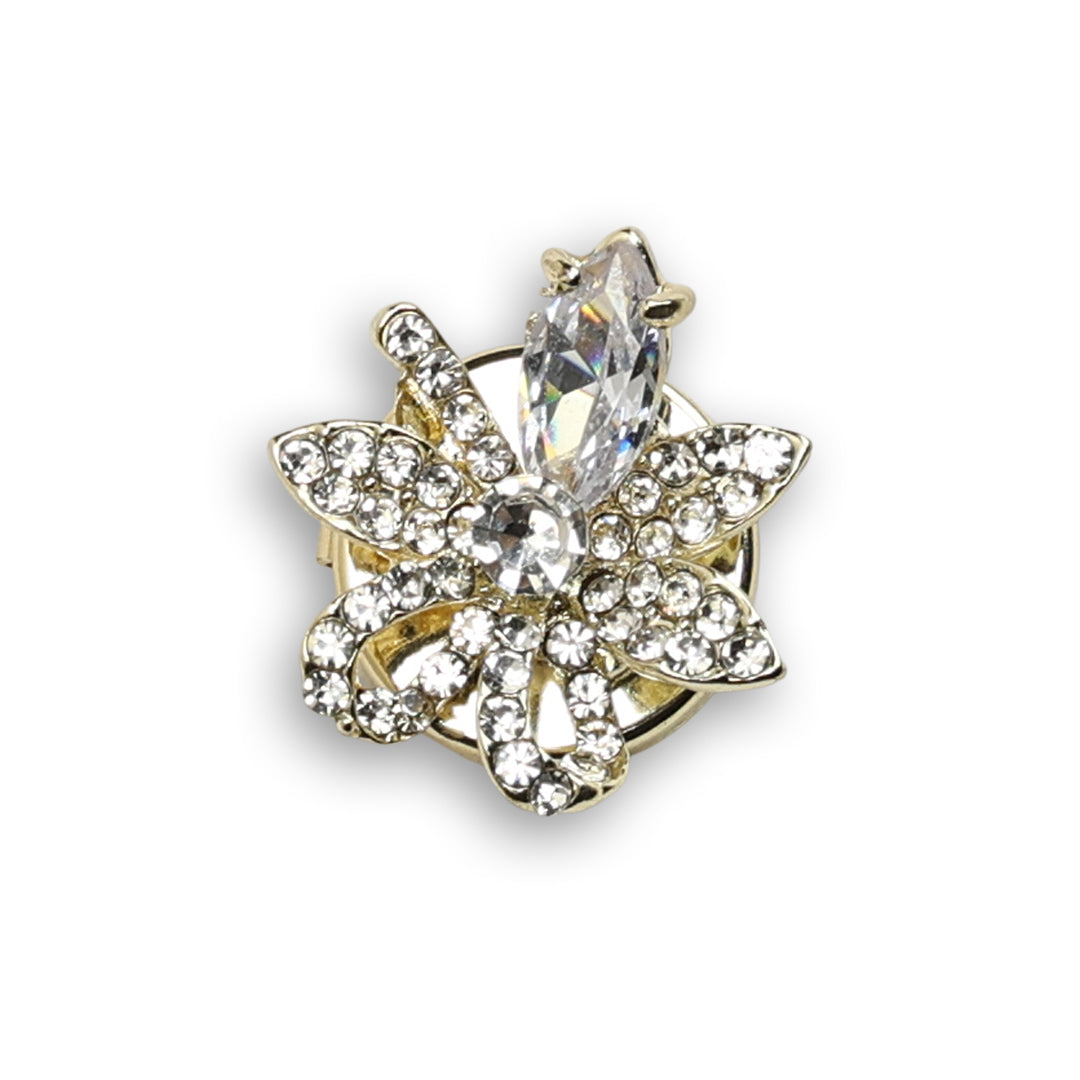 Adora- Gem Blossom Accents for a Radiant Finish