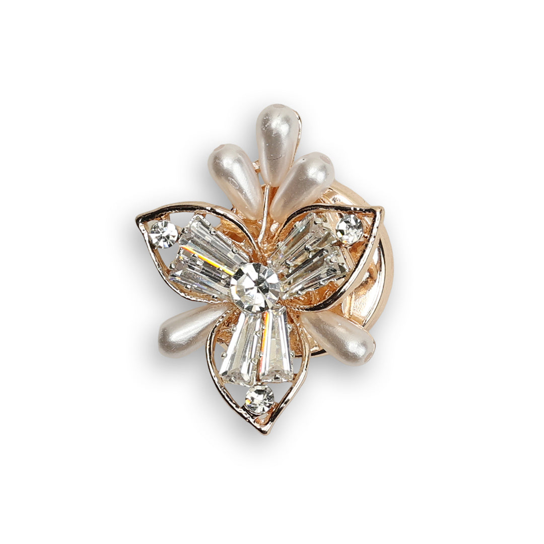 Imperial Pearl- Royal Pearl Flower Motif for a Grand Finish