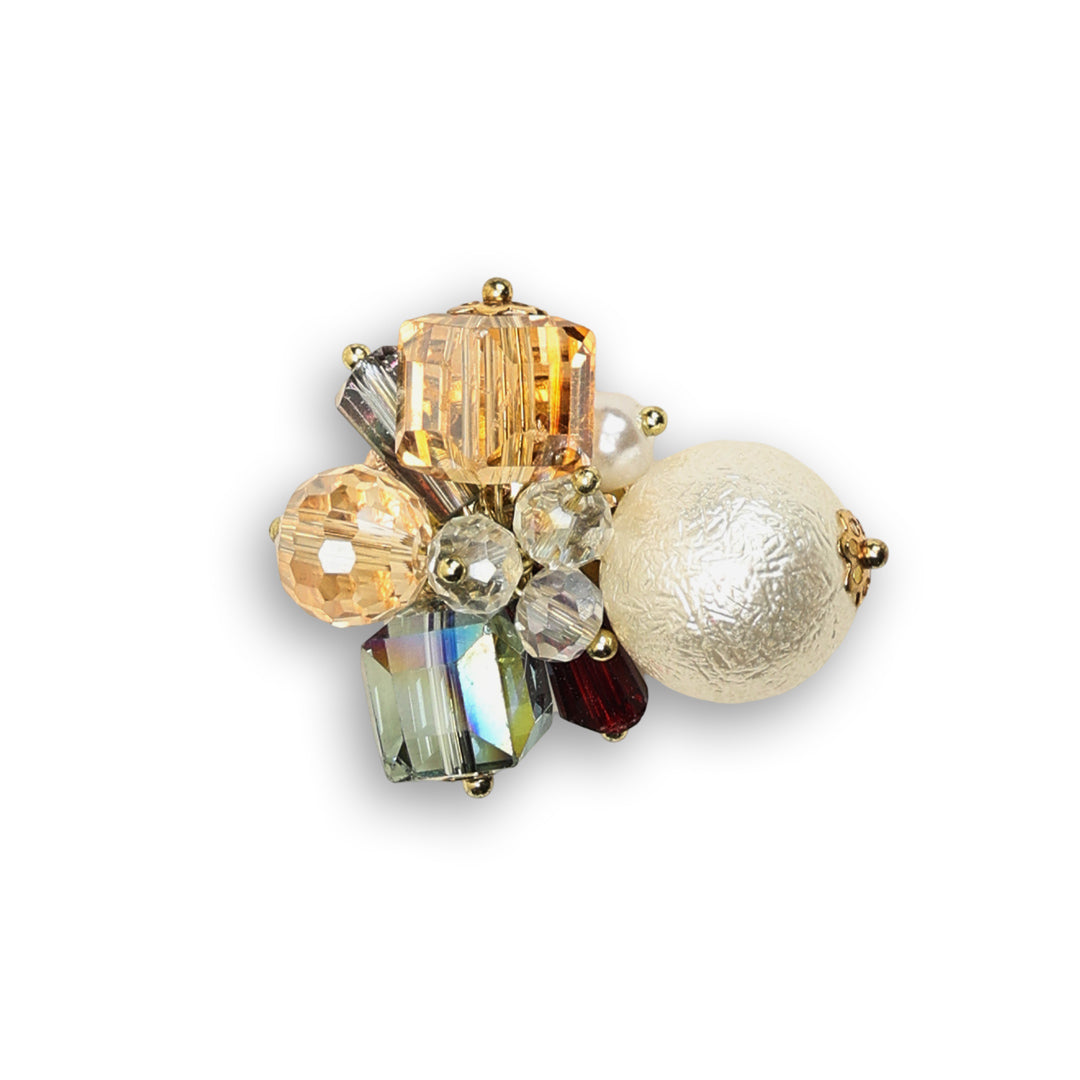 Pearl Cluster- Radiant Pearl Cluster Exuding Premium Sophistication