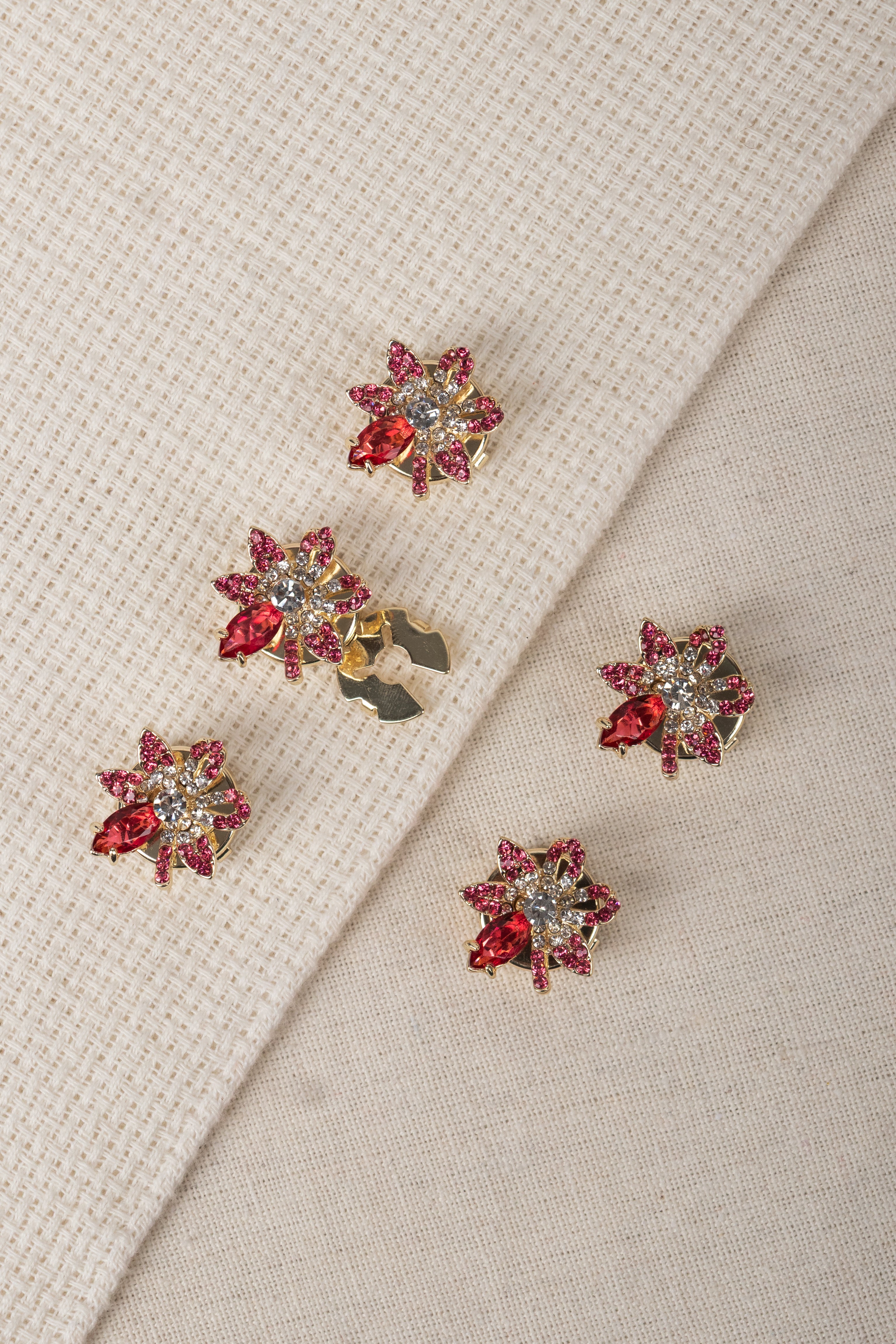 Adora Fusion- Gem Blossom Accents for a Radiant Finish