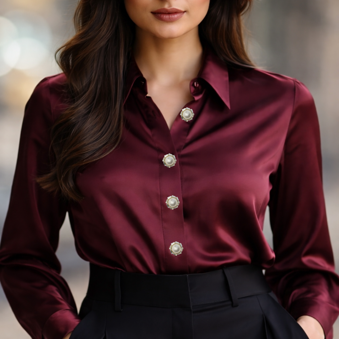 Pearl Radiance – Luxe Pearl Button Covers with a Radiant Finish