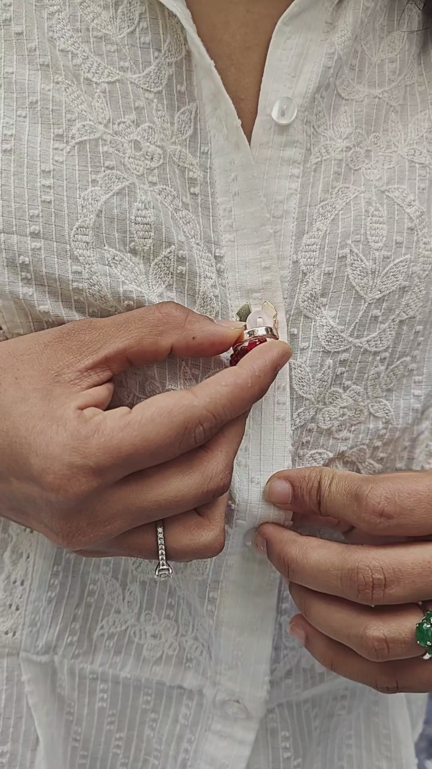 Love Affair – Button Covers for Romantic Statement Looks